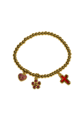 Trinity Charm Bracelet