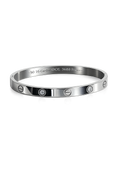 Parisian Silver Bangle