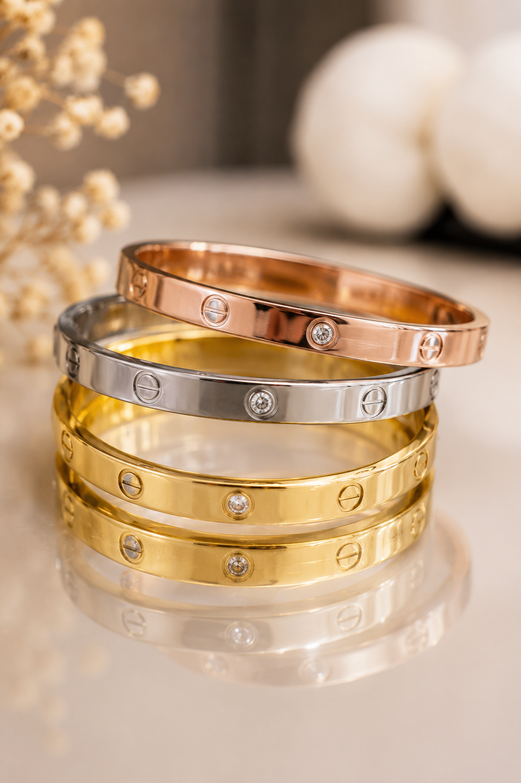 Parisian Rose Bangle