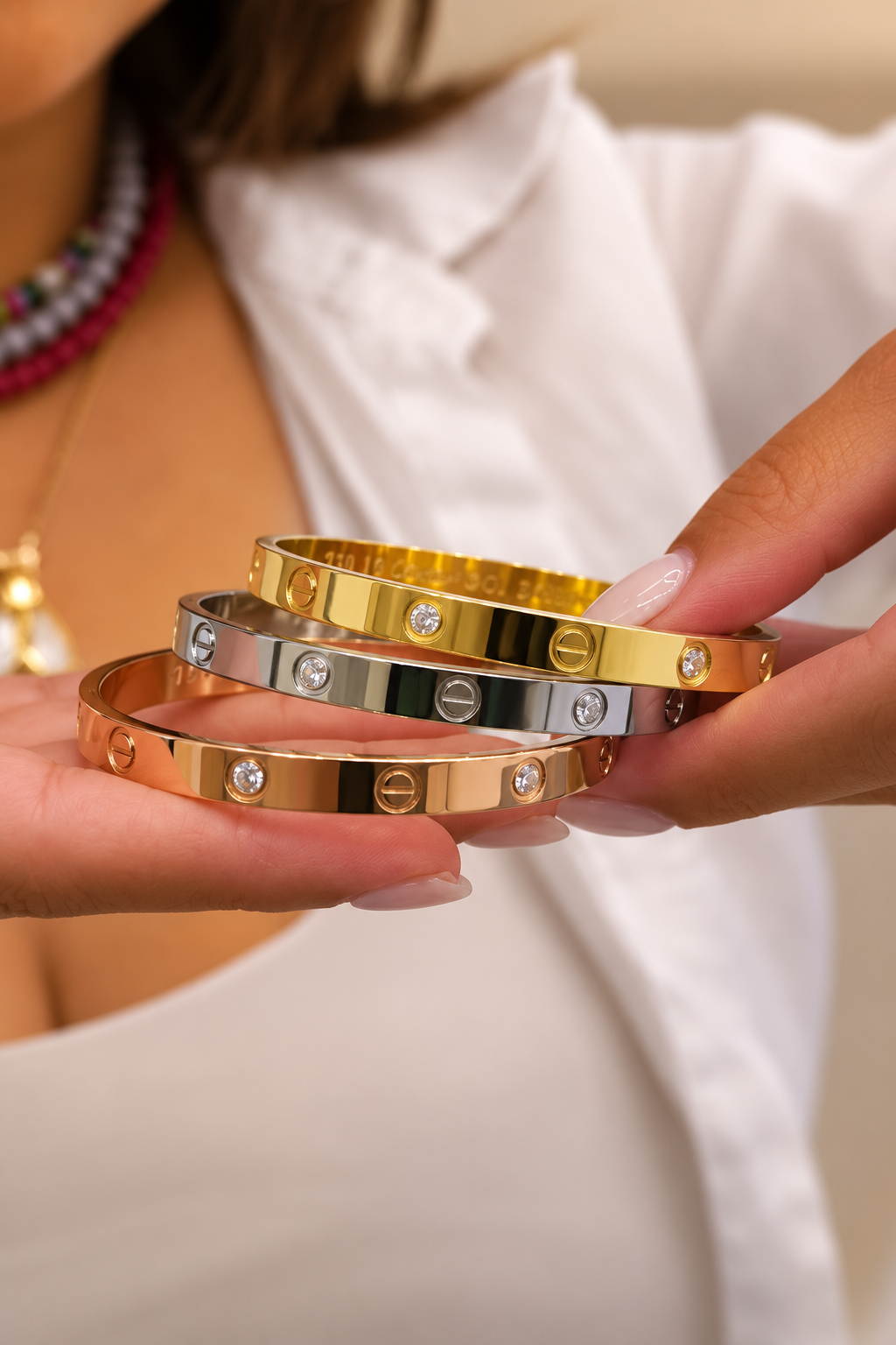 Parisian Rose Bangle