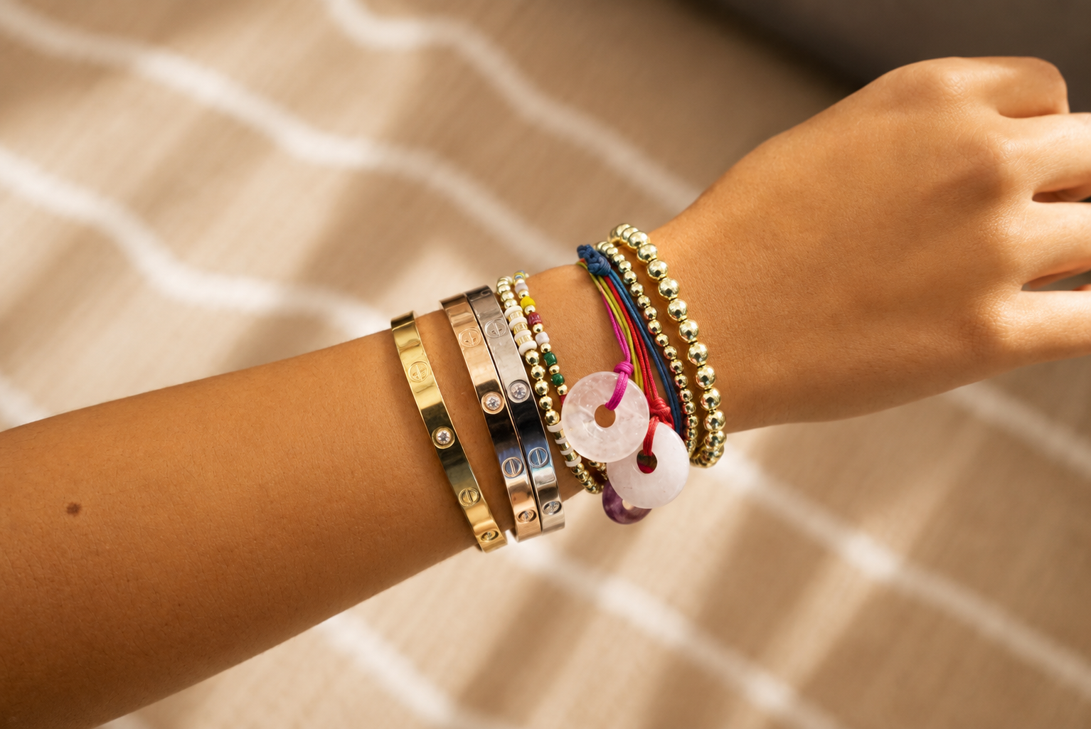 Parisian Rose Bangle