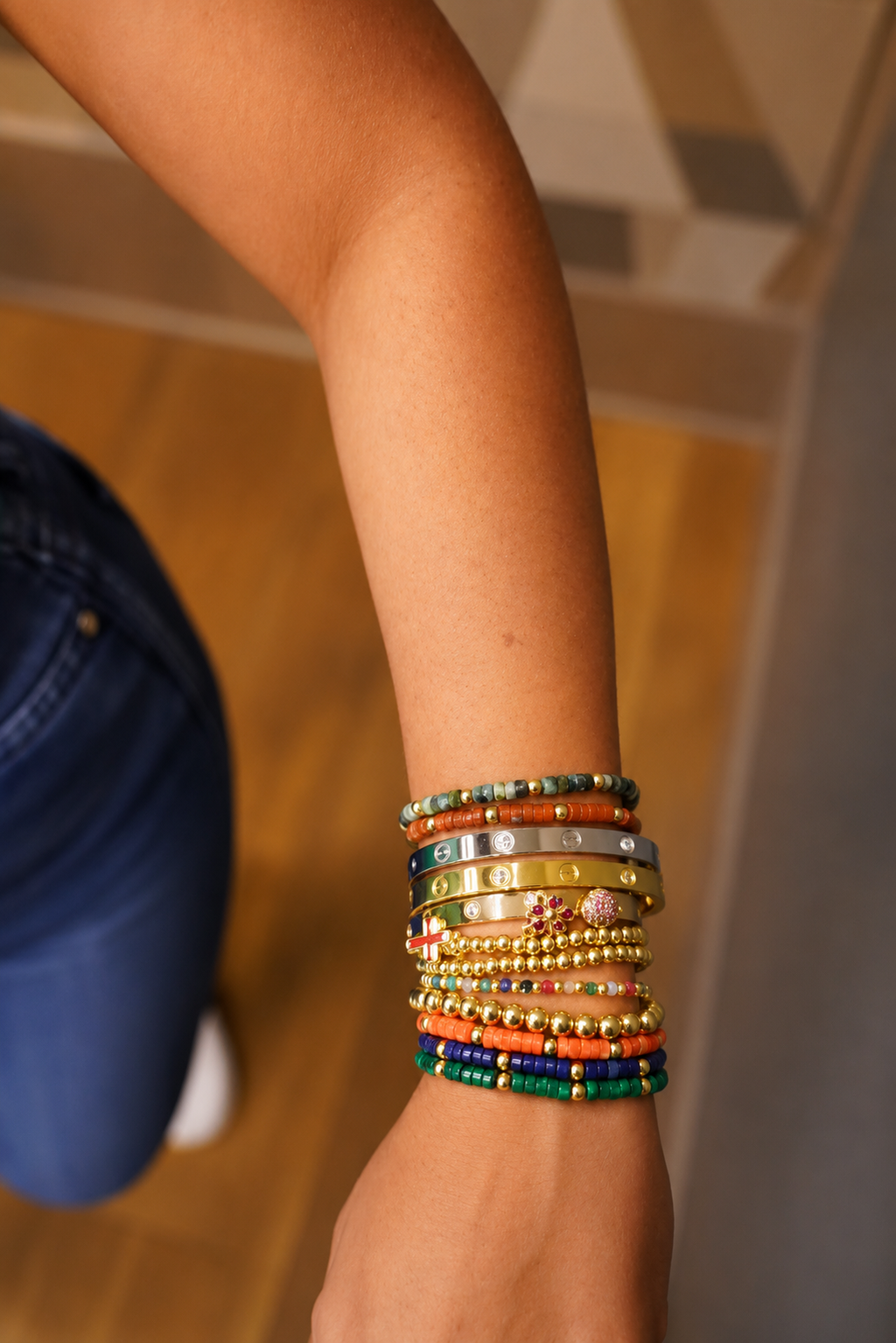 Parisian Gold Bangle