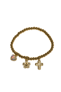 Trinity Charm Bracelet