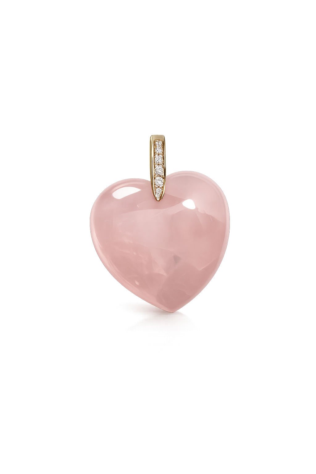 Rosé Heart Charm